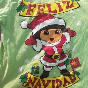 Green Feliz Navidad Santa Shirt